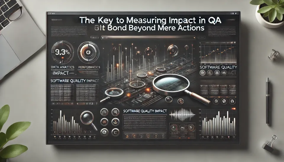 The Key to Measuring Impact in QA: Moving Beyond Mere Actions